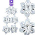 AussieSuperStore Jewellery Making Supplies Bright Silver Strung Beads Metal Flower (in 2 colors) Strung Beads Metal Flower | Jewellery Making Beads 9323823181024 BBS2014038